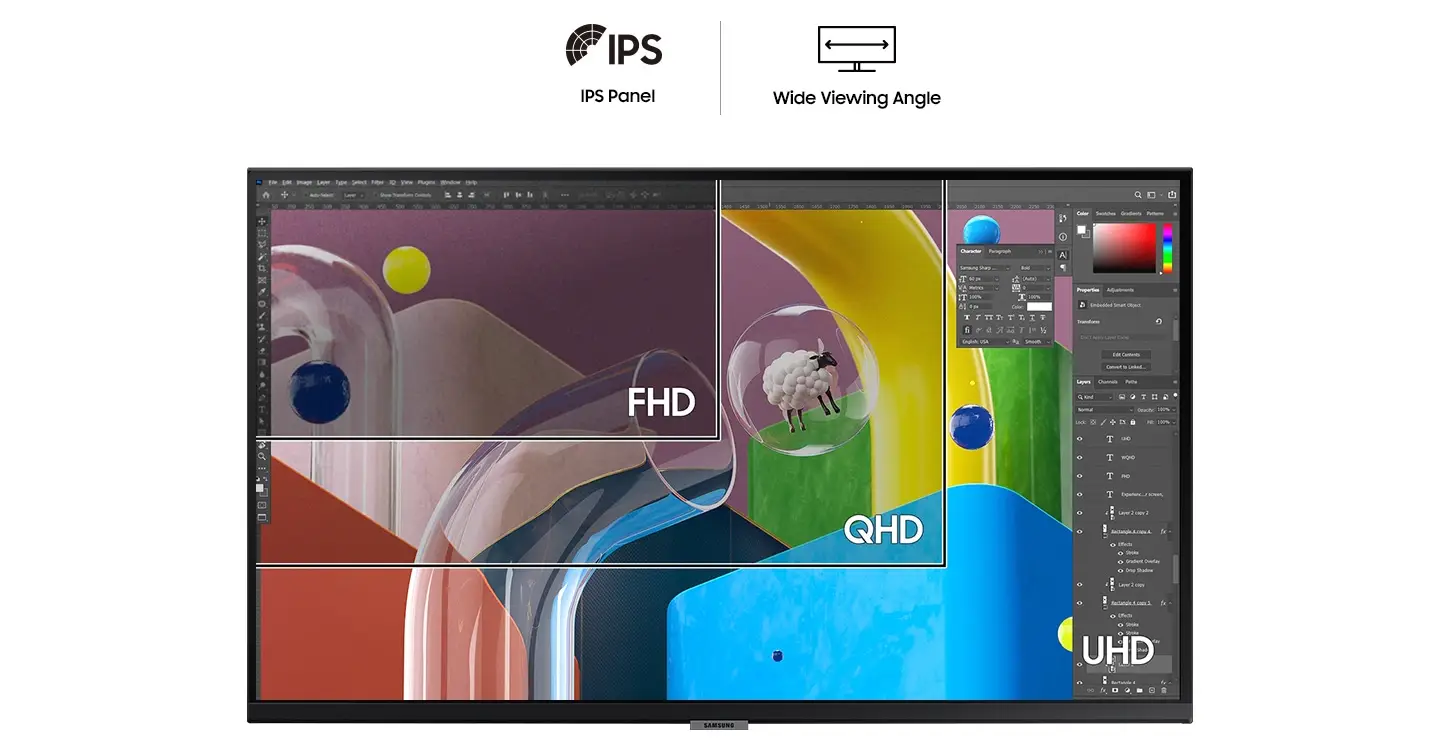 Samsung LS32B800PXUXEN monitor 4